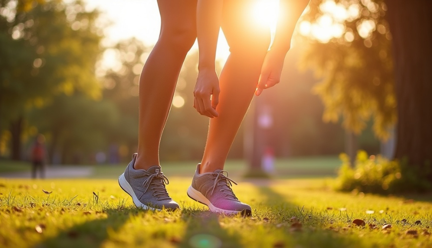 Inflammation of the Achilles tendon is recognized by morning stiffness, which can quickly turn into 