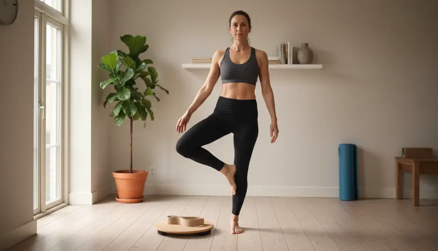 Try balancing on one leg as ankle injury prevention
