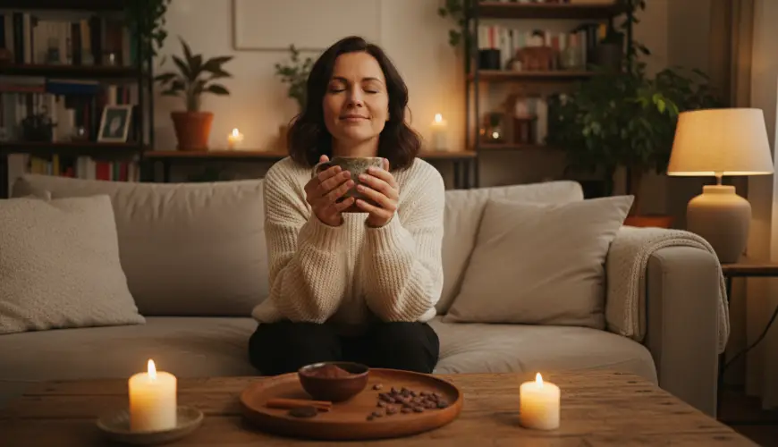 Try cocoa as an evening ritual instead of alcohol