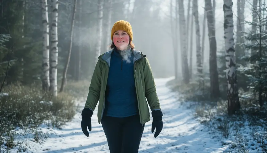 Try cold water hardening by walking already this winter